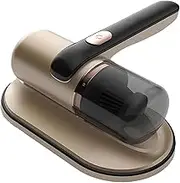 Bed Vacuum Cleaner - Mattress & Sofa Fabric Surfaces | Advanced Filtration System, Easy Cleaning with Washable Filter | Gold