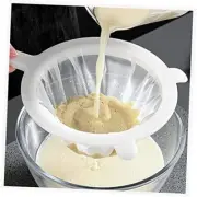 Kitchen Ultra-Fine Nylon Mesh Strainer Food Yogurt Mesh Sieve Plastic LW400