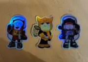 Custom sticker set Transformers - Soundwave, Blaster, Bumblebee