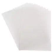 30 Sheet A4 Translucent Trace Paper 8" x 12" 100 GSM, Silver