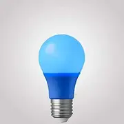 5 Watt Blue A60 GLS LED Light Bulb Edison Screw (E27) ES