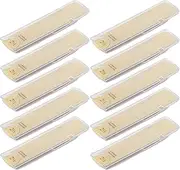Alto Saxophone Reeds - Natural Perfect Arc Saxophone Reeds | 10pcs Saxophone Whistle Pieces | Natural Reed Saxophone Replacement | Purpose Musical Instrument Accessory For Stage Performance, Concert,