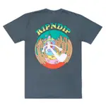 RIPNDIP 中指貓 RND8063 STEP INTO THE WILD TEE 口袋 短T (碳灰色) 化學原宿