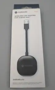 Motorola MA1 Wireless Android Auto Car Direct Plug-in USB Adapter - NIB!