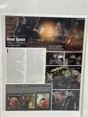 Dead space video game preview magazine article print ad wall art Ephemera