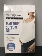 Belly & Back Maternity Support Belt - Belly Bandit Basics by Belly Bandit Black
