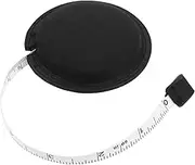 jojofuny Mini Tape Measure Craft Measuring Tape Retractable Ruler Black