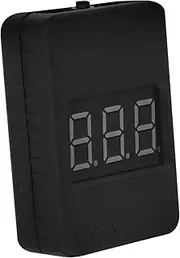 BELLIFFY Lithium Ion Battery Capacity Checker Digital Tester with LCD Backlight Compact Multi Functional Tool for Accurate Voltage Readings Devices Durable Design