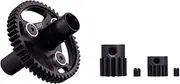 Mesimsple 40Crmo Steel 55T Slipper Clutch Spur Pinion Gear Set for 1/10 Senton Granite Bigrock Vorteks 3S BLX & 550 Mega Kraton Outcast 4S 1/8 Typhon Infraction 3S Series Upgrade Parts