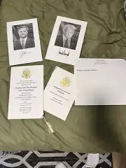 2025 Trump / Vance Presidential Inauguration Program GENUINE