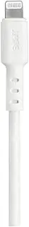 3sixT Tough USB-C to Lightning Cable, White, 1.2 Meter Length