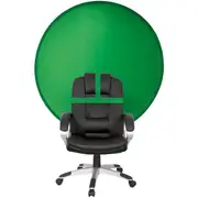 Vivitar 56" Collapsible Portable Green Screen Round Background Chair Backdrop