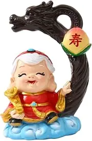 House Decorations for Home Remembrance Miniture Decoration Prosperity Decor Fairy Gardens Miniatures Chinese Longevity Decoration Chinese Blessing Word Tabletop Decorations