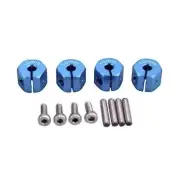 Hex Nut Hub Adaptor 5/6/7/8/9/10/11/12mm RC Car Wheel 1/10 4WD SCX10 Drive 4pcs