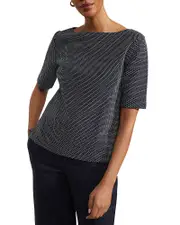 Hobbs London Nyla Polka Dot Top