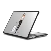 MacBook Pro 14-inch (M1 - M4) Impact Case Ready Set Jet (Wanderlust Travel Girl Fashion Illustration MacBook pro Case)