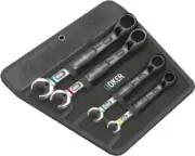 Wera Joker RATCHET COMBINATION WRENCH SET 4Pcs Metric, Double Hex Geometry