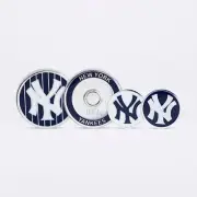 NEW PRG GOLF NEW YORK YANKEES ( Navy Back ) Magnetic DUO GOLF BALL MARKER MLB