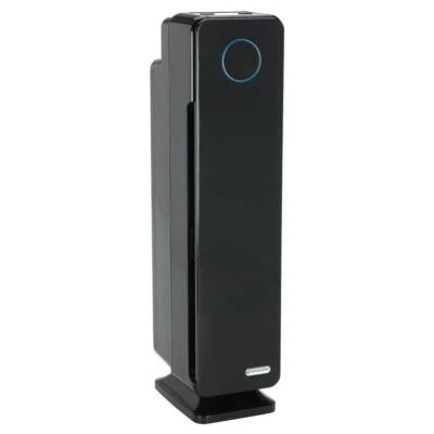 GermGuardian Air Purifiers 29.5"x10.63" UV Sanitizer Medium Rooms Black 3Speed