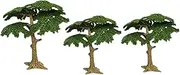 3pcs Ornaments Home Decor Train Tree Toys for Kids Creative Household Tree Decors Simulation Pine Artificial Christmas Tree Desk Toy Plastic Tree Model Child Miniature