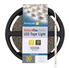 RibbonFlex Home 16 ft. (5m) 12-Volt White LED Strip Light Tape 30 LED/m 3000K