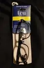 ICU Eyewear Emeryville Black Reading Glasses Readers with Case +1.75 NIP
