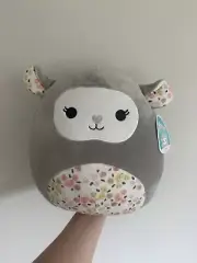 Squishmallow Elea the Floral Lamb Sheep Easter 12” BNWT