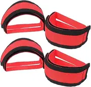 BESPORTBLE 2Pair Ultralight Adjustable Bike Foot Straps Slip Pedal Bands for Bicycles Secure Cycling Accessories for Enhanced Stability and Performance