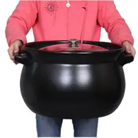 在飛比找ETMall東森購物網優惠-沙鍋大容量12 L商用15升瓦煲特大號超大砂鍋燉鍋家用燃氣煲