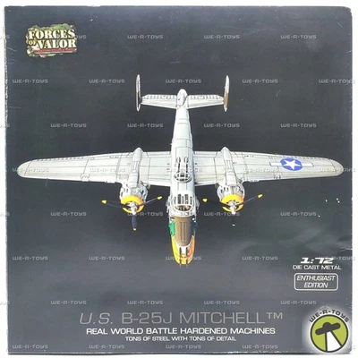 Forces of Valor U.S. B-25J Mitchell 1:72 Scale Vehicle 2013 Unimax #85103