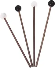 GREENADSCAPE 2 Pairs Portable Drumsticks with Steel Tongue Drum Mallets for Percussion Instruments Lightweight and Compact Design for for Beginners and Professionals