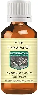 Devprayag Pure Psoralea Oil (Psoralea corylifolia) Natural Therapeutic Grade Cold Pressed 100ml (3.38 oz)