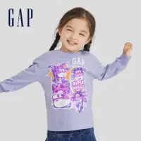 在飛比找momo購物網優惠-【GAP】女幼童裝 Gap x Super Wings聯名 