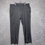 Kenneth Cole Pants Men 38 30 Gray Flat Front Casual Work