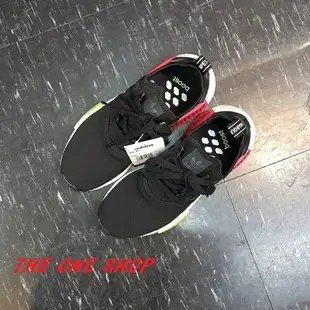 TheOneShop adidas 愛迪達 NMD R1 BOOST 黑色 黑紅 經典款 運動鞋 慢跑鞋 EE5100