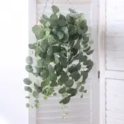 Silk Ivy Artificial Flowers Fake Plant Eucalyptus Leaves Artificial Plants