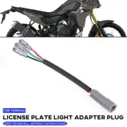 3 Wires License Plate Light Adapter Leads Connector For YAMAHA XSR700 Tenere 700