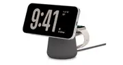 Belkin BOOST↑CHARGE™ PRO 2-in-1 Wireless Charging Dock with MagSafe — Charcoal