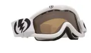 Electric Visual EG1 White Snowboarding Ski Goggles -Bronze/Silver Chrome R1315