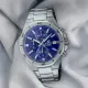 【CASIO 卡西歐】EDIFICE 八角運動計時手錶 44.3 mm-藍(EFV-640D-2A)