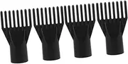 OHPHCALL 4pcs Professional Hair Dryer Comb Attachments for Styling Blow Nozzle for Blow Drying Salon Fit for Hair Dryers
