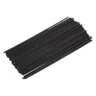 Fiber Reed Diffuser Sticks 7"x4mm for Aroma Fragrance Black Pack of 100
