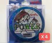 Multi-size 20/30/40/50lb Stay home Package BRAID FISHING LINE 1200M BLUE