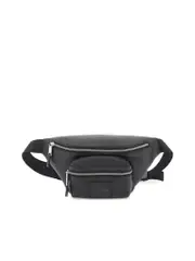 Marc Jacobs Leather Belt Bag With Silver Finish Metallic Accessories