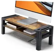 Monitor Stand Computer Riser, Monitor Stand for Desk with Adjustable Vintage