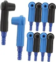 Versatile Motorcycle Brake Bleeder Kit 10pcs Adapter Set for Disc Brake Oil Air Discharge Tool