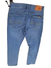 BUFFALO DAVID BITTON ASH-X mens slim stretch jeans 32X30 vintage blue wash nwt!