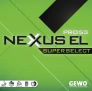 Gewo Nexxus EL Pro 53 Super Select Table Tennis & Ping Pong Rubber, Choose Var.