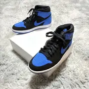 Men 11.0US Nike Air Jordan 1 Blue Black