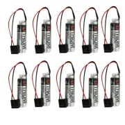 10pcs for TOSHIBA ER6VC3N ER6V/3.6V 2Ah+JAE5PIN The PLC battery CNC for Yaskawa